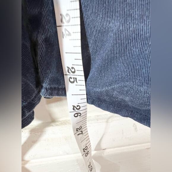 Shaina Mote Miro wrap jumpsuit navy blue 100% lyocell tie waist wide leg minimal - Picture 11 of 12